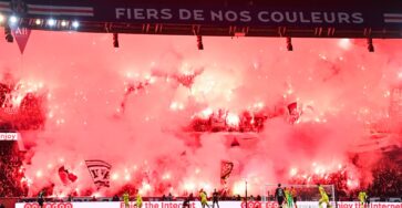 match PSG fumigène